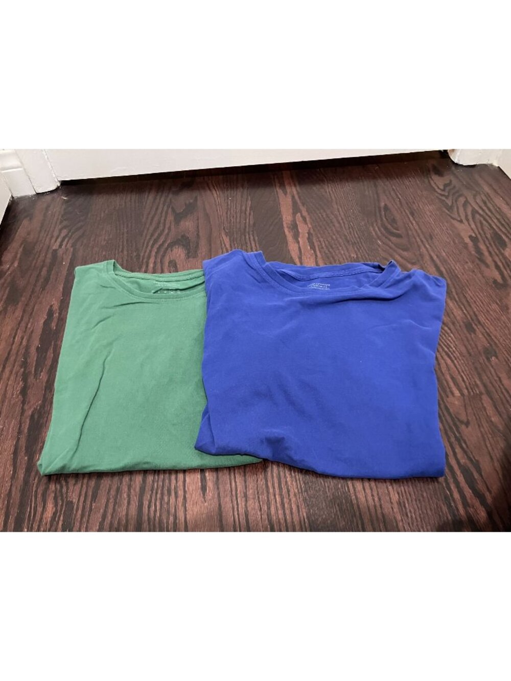 Lot of 2 Urban Outfitters Standard Fit T-Shirts, Blue/Green, Large